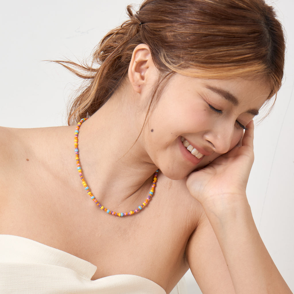 Golden Marigold Necklace
