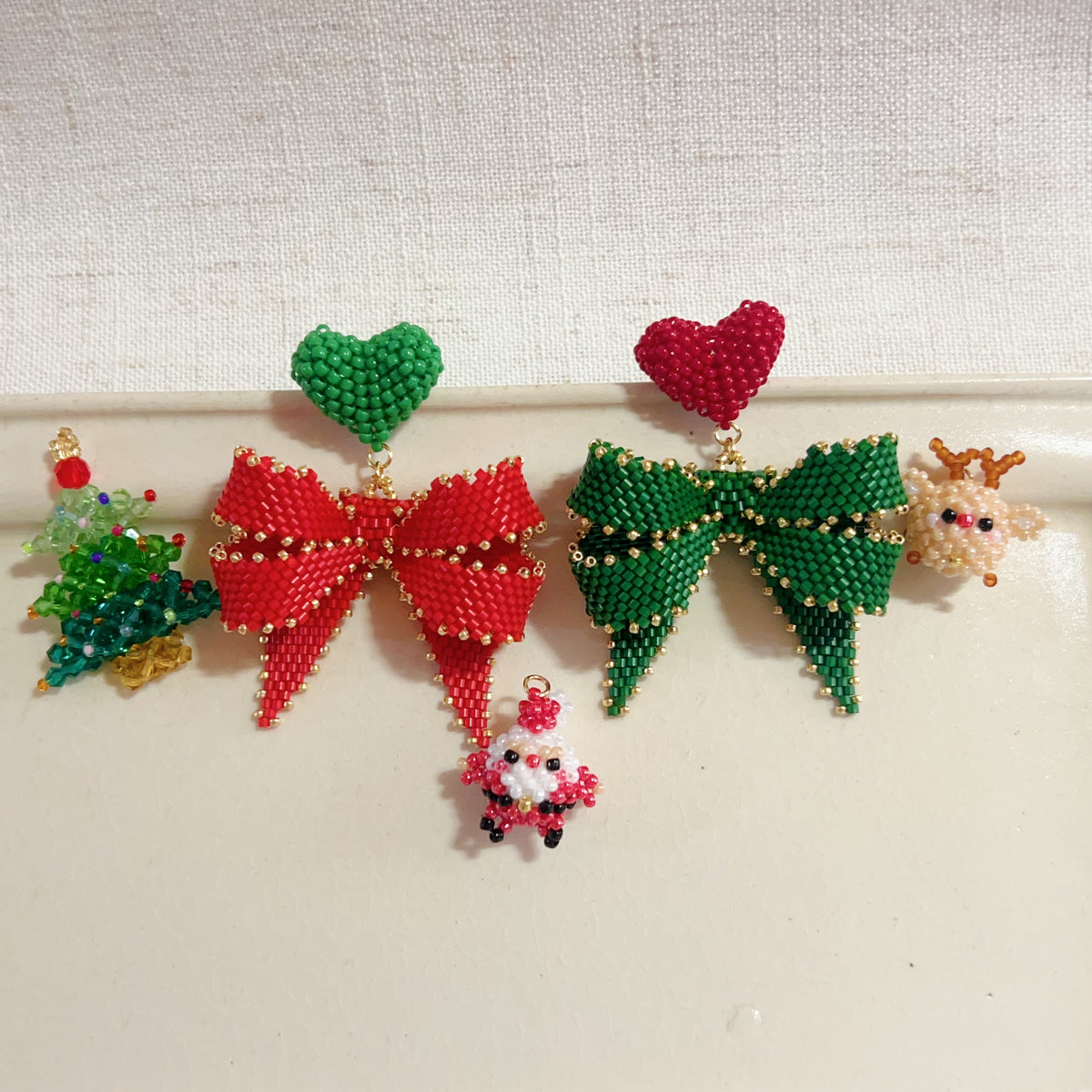 Love, Wrapped Earrings-Christmas Limited Edition