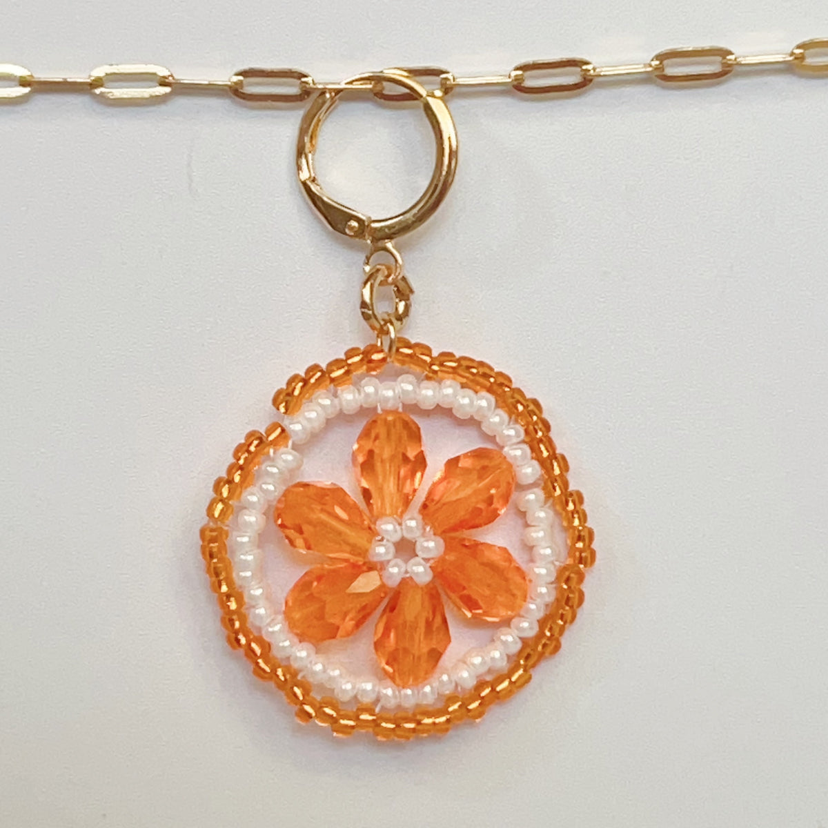 Orange Earrings