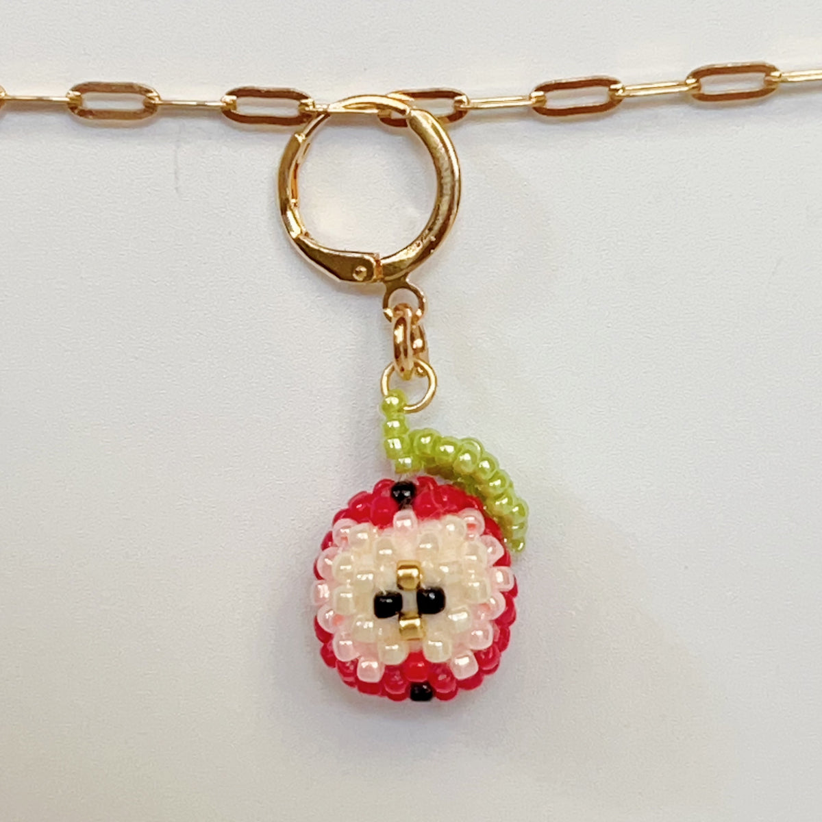 Red Apple Earrings