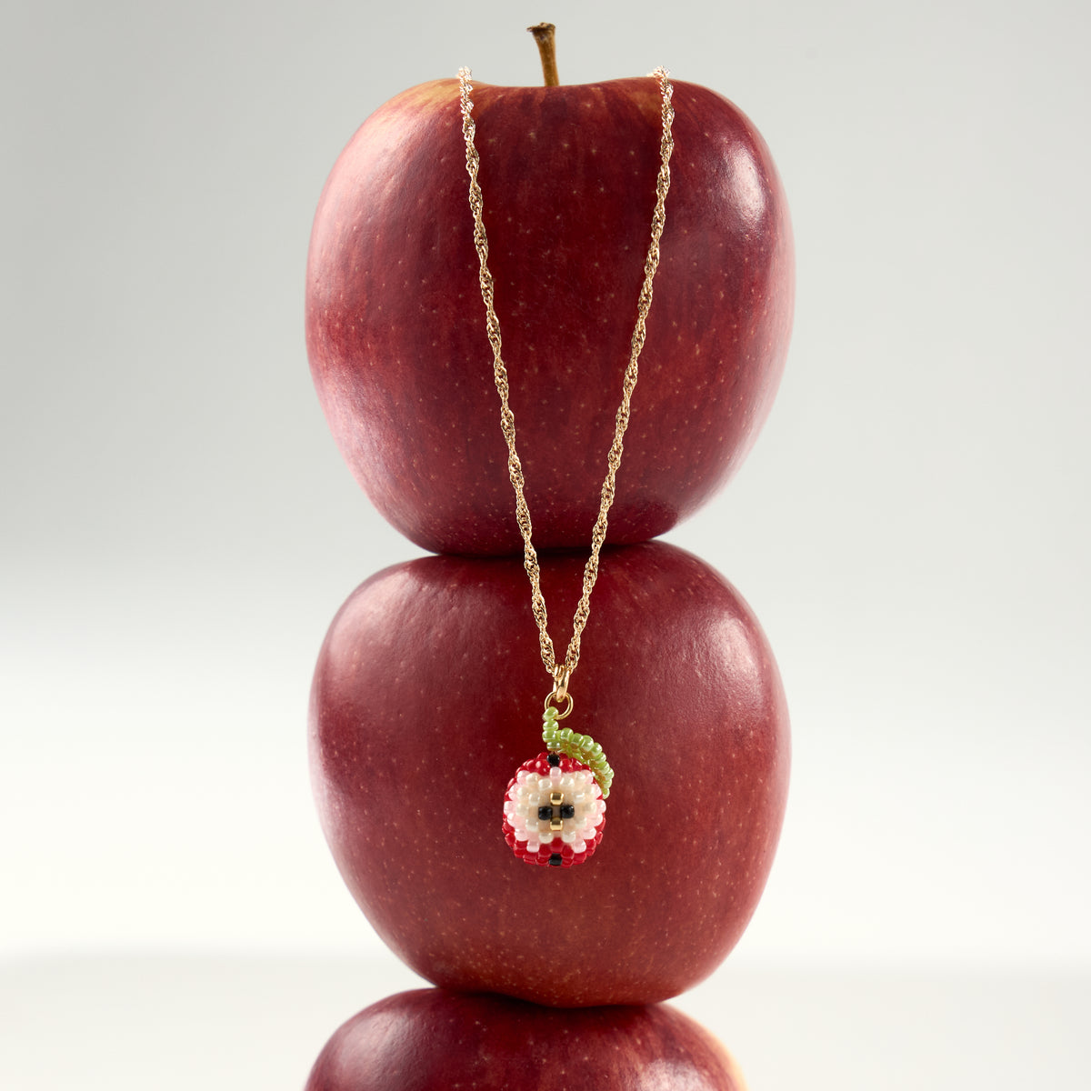 Red Apple Necklace