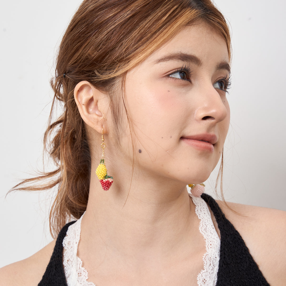 Strawberry Lemon Sorbet Earrings
