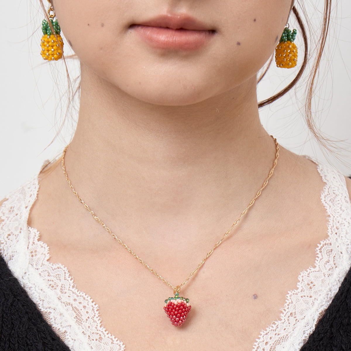 Strawberry Necklace