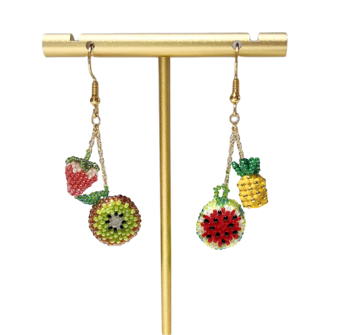 Custom Fruit Earrings